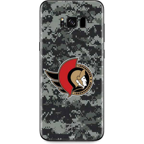 NHL Ottawa Senators Camo Galaxy S8 Plus Skin